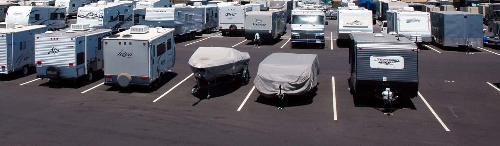 rv parking outdoor